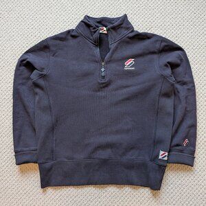 Superdry Quarter Zip Sweater Large